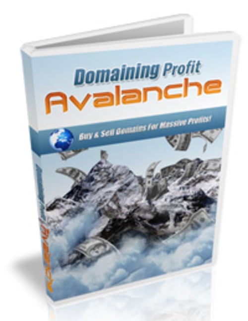 Product picture Domaining Profits Avalanche- Home Study Course